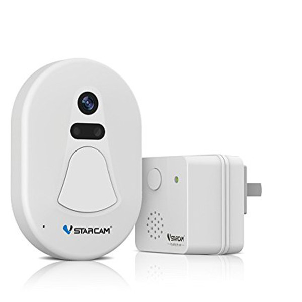 Smart WiFi Night Vision Digital Doorbell Alarm Doorcam Equipped with HD Camera Wire-free Installation Home Security System