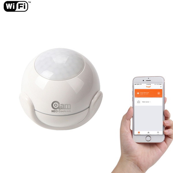 Wifi Motion Sensor Alarm Detector PIR Motion Dectector For Smart Home Automation and App Notification Alerts,No Hub Need