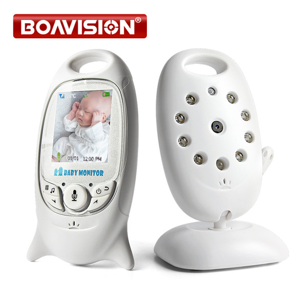 VB601 2.4Ghz Video Baby Monitors Wireless 2.0 Inch LCD Screen 2 Way Talk IR Night Vision Temperature Security Camera 8 Lullabies