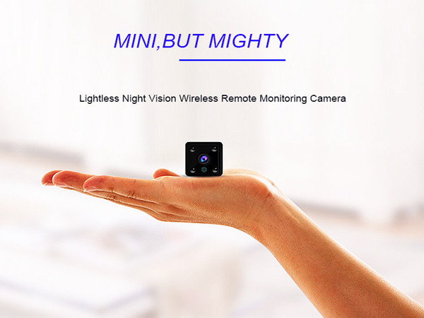 MINI, But Mighty Lightless Night Vision Wireless Remote Monitoring Camera