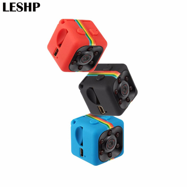 SQ11 Mini Camera 1080P HD 360 degree Camcorder Lithium Battery Voice Video Recorder Sports DV Camera Support TF Card TV OUT