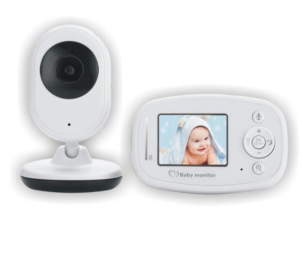 2.4GHZ Wireless Digital Video Baby Monitor Talk Night Vision Camera Temperature