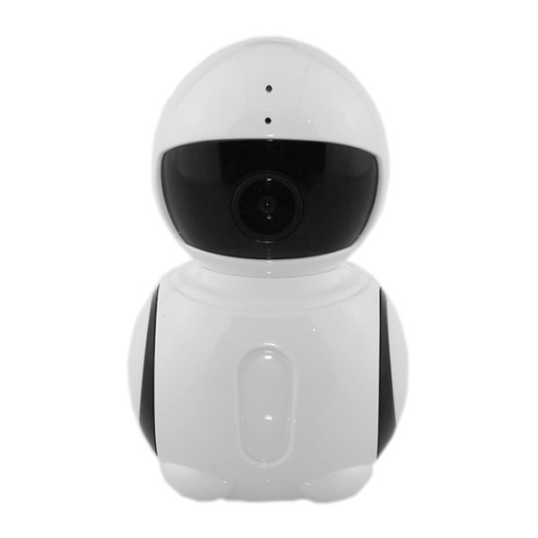 Wholesale- Robot type Fisheye lens P2P WI-FI HD 1080P home security baby monitor camera