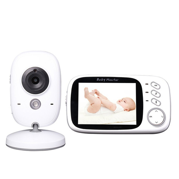 babykam camara vigilabebes baby monitor 3.2 inch IR Night Vision 2 way Talk Temperature Monitor Lullabies camara vigilancia bebe