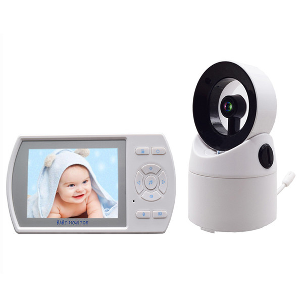 3.5 Inches Rotatable Wireless Infant Monitor Real-Time Baby Care Monitor Temperature Monitoring