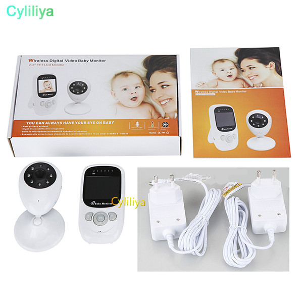 SP880 Wireless Infant Baby Sleep Monitor With IP Camera Radio Babysitter Digital Video Night Vision Temperature Display Radio