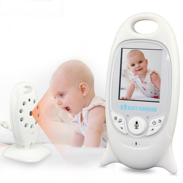 VB601 Infant Wireless Monitor Night Vision Digital Video Baby Monitor Audio Music Camera Temperature Temperatering Nanny Monitor