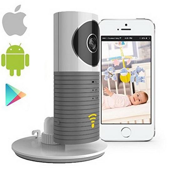 New Video Baby Monitor Camera Compatible With iPhone & Android. Wifi Enabled Nanny Cam, 2 Way Talkback With Motion activated Cell Alerts