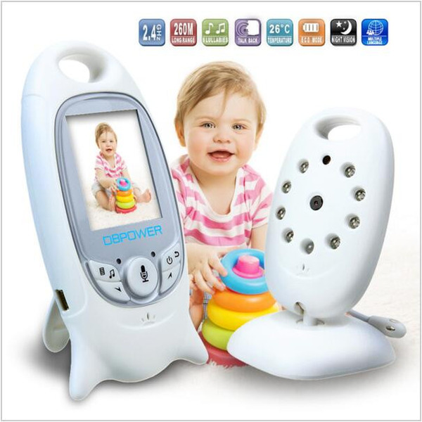 2016 new 2.0 inch baby infant aged parents monitor children's monitor intercom night vision digital music playback