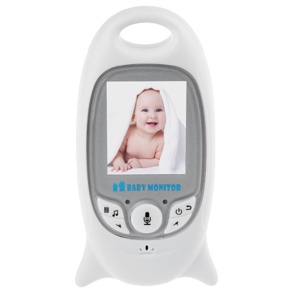 VB601 2.4G Wireless Video Baby Monitor Night Vision Two-way Talk LCD Display Temperature Monitoring Security Camera Monitor +B