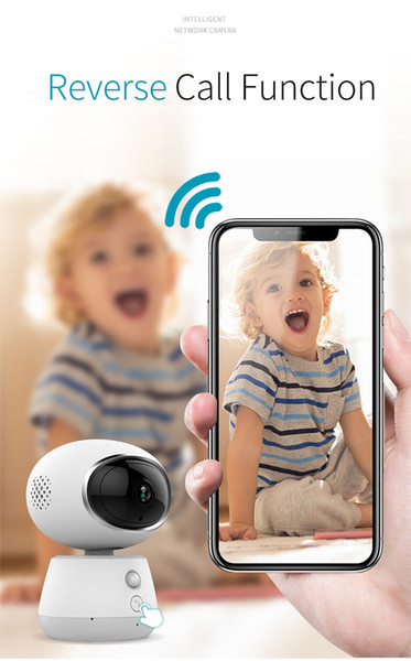 2019 newest 1080P 2.0MP Smart robot Home baby monitor ip surveillance camera with 3D 360° panoramic degrees by wifi VR