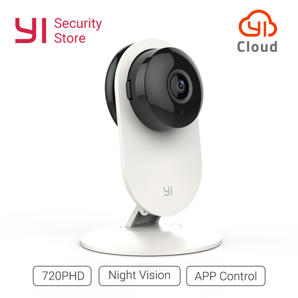 Yi Home Camera 720p Hd Security Video Monitor Ip Wireless Network Surveillance Night Vision Alert Motion Detection Eu/us Global