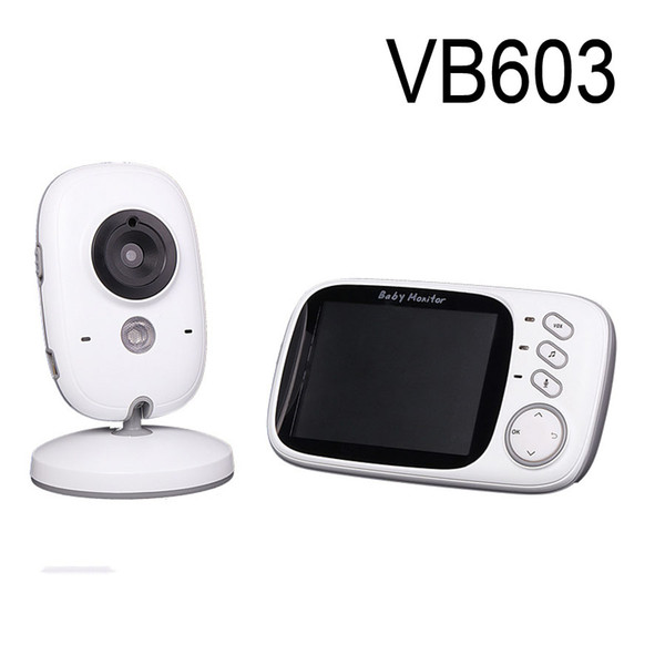 VB603 Video Baby Monitor 2.4G Wireless with 3.2 Inches LCD 2 Way Audio Talk Night Vision Surveillance Security Camera Babysitter