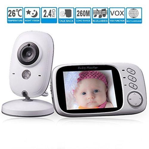 VB603 Digital Wireless Baby Monitor Night Vision Video Audio Nanny Camera