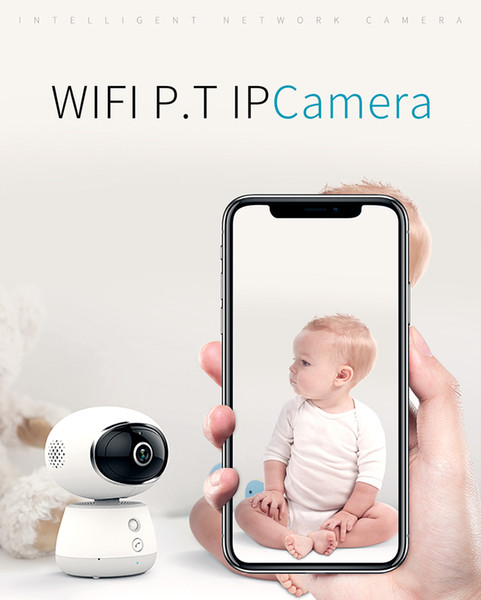 2019 Home baby monitor ip surveillance smart robot camera with 3D panoramic degrees by wifi VR 1080p HD 2.0mp