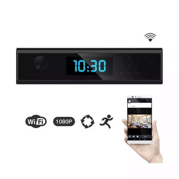 Wireless WIFI IP Camera 1080P HD Clock Super Camera IR Security Network Mini Cam Home Security Surveillance Camcorders Video Recorder