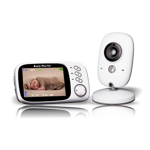 3.2-inch Color LCD panel Talk back Baby Songs Long Range Digital Baby Monitor VB603 Babyphone