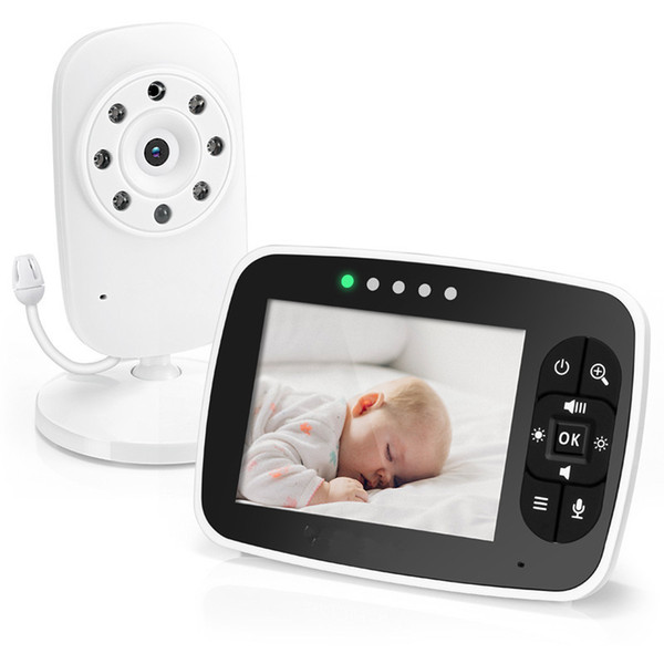 Smart Baby Monitor 3.5 Inch Lcd Digital Camera Wireless Babysitter Video&audio Monitor