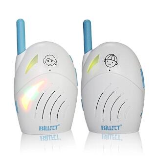 Portable Crystal Clear Two Way Talk Intercom 2.4GHz Digital Wireless Audio Baby Monitor Sensitive Kids Sleep Monitor Radio Nanny