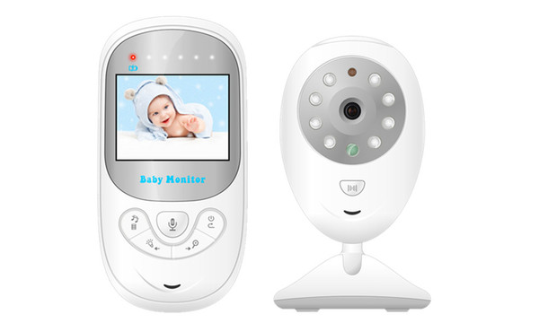 2.4 Inch Wireless Intecom Baby Monitor Temperature Display