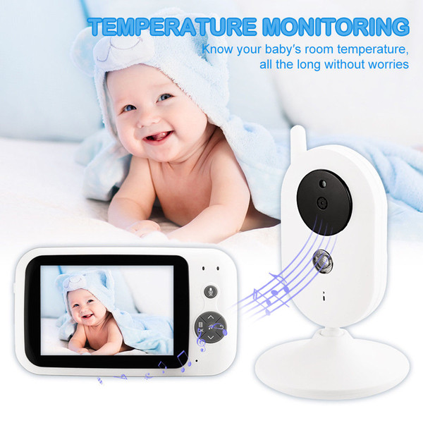 2.4 Inch Wireless Intercom Baby Monitor