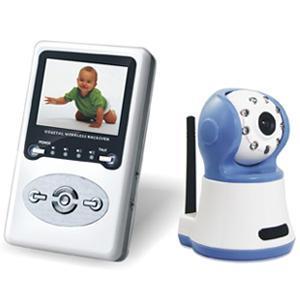 2.4Ghz Digital Signal Wireless Intercom Baby Monitor IR Night Vision