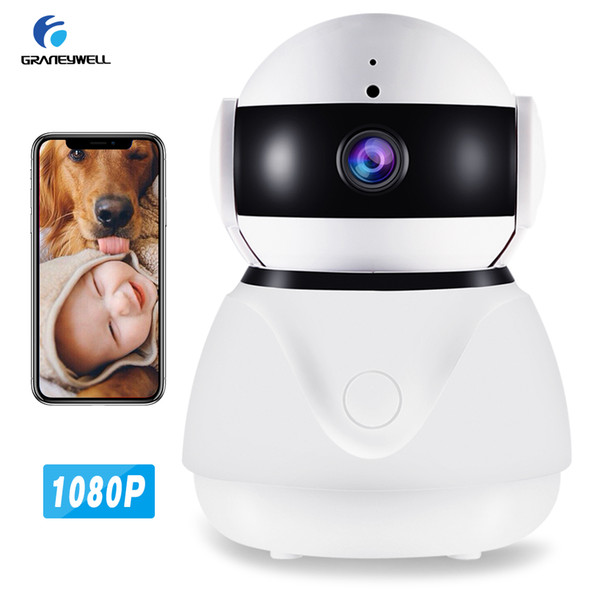 Graneywell IP Camera 1080P WiFi Camera Smart Night Vision 2MP CCTV Camera Baby Monitor Home Security Video Surveillance Camping