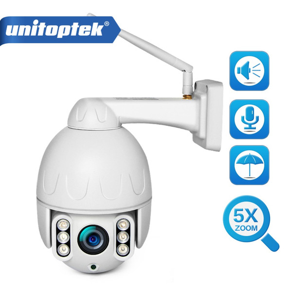 MINI PTZ WIFI IP Camera 1080P 5X ZOOM Outdoor Dome Wireless Onvif IP Camera 2.0MP Night Vision 50m Security Camera App View