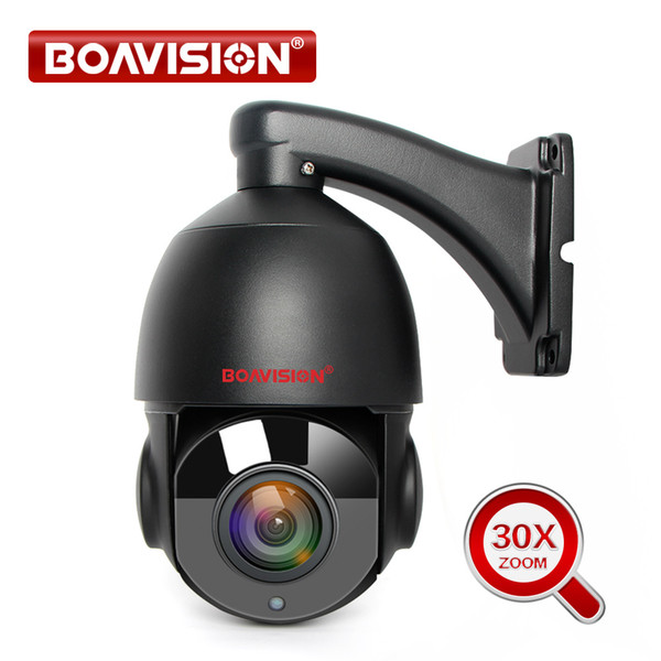 HD 1080P 4MP 5MP Mini PTZ IP Camera Outdoor 30X Zoom 4 Inch Speed Dome Camera PTZ Waterproof IP66 CCTV Security Cam IOS Android