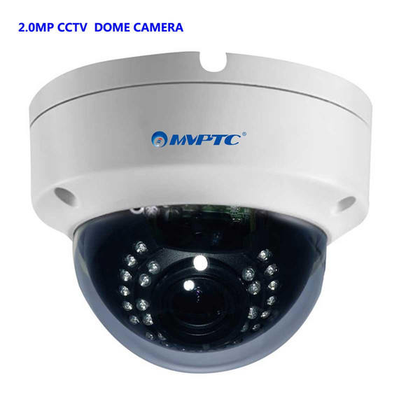 Mvptc 2.0MP WDR Indoor Dome IP Camera 1920*1080 resolution 120dB WDR, 3D DNR IR IP Camera Free Shipping(4mm lens MVB-IPC8620D-I)for china