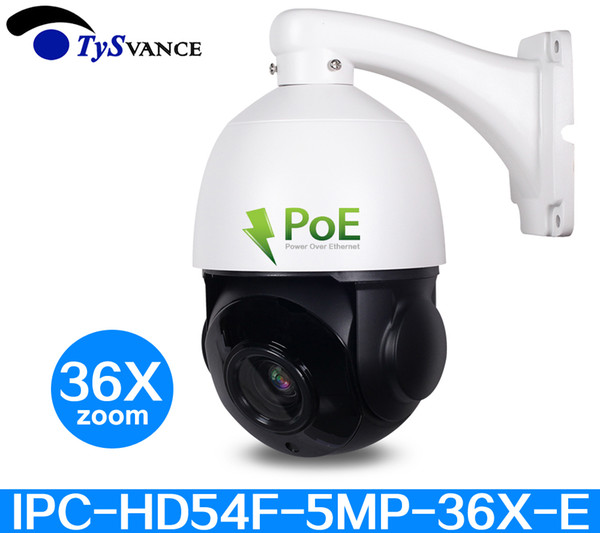 4 Inch Mini Medium Speed Dome Camera PoE HD 5MP 36X Optical Zoom PTZ IP Camera ONVIF 5.0MP CCTV Security Surveillance 5Mega