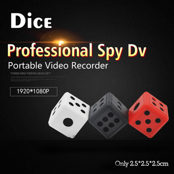 HD Night Led Portable Mini Handheld mini dv dice Compact Indoor Outdoor video invisiable camera with Infrared Night vision.