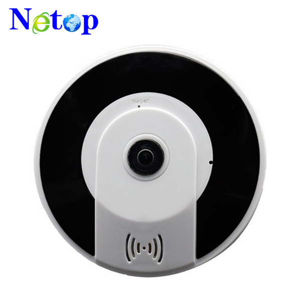 Netop 960P 1080P 360° 3D Panoramic VR wifi IP IR camera plug and play support two ways audio and speaker IR range 30M