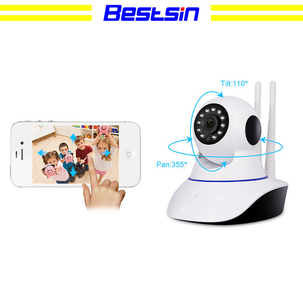 Bestsin Wireless 720P,960P,1080P HD ip camera wifi camera network IR Outdoor Waterproof security camera work with alarm sensor