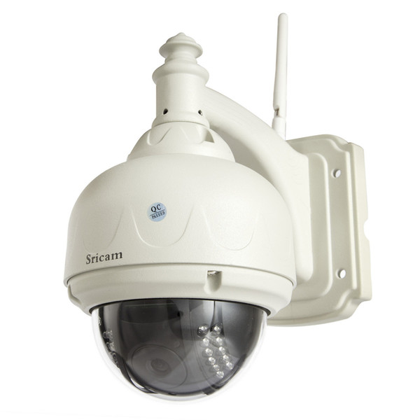 Sricam SP015 720P PT IP Camera 1.0M H.264 Dome Waterproof Wifi IR-CUT 15m IR Range Pan Tilt Wireless P2P IP Camera