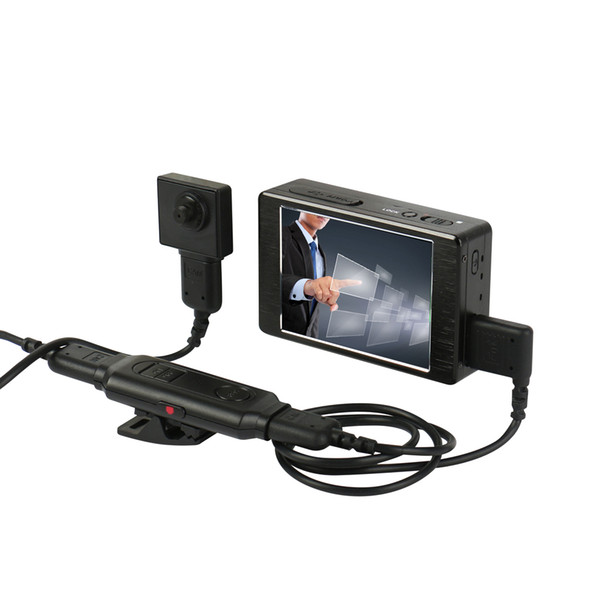 3.0 inches Touch TFT lcd Portable Mini DV Police body worn button Camera Meeting recorder Market Research device support 64GB memory car