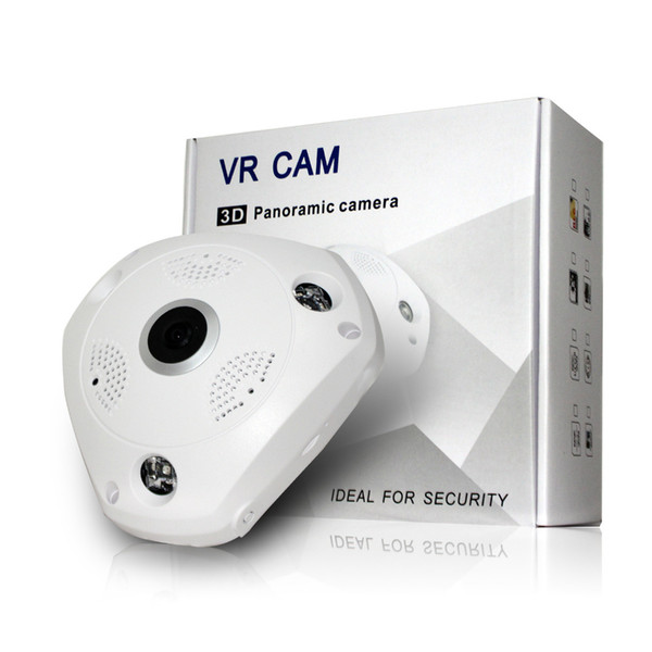 360degree Panoramic Camera 1080P VR WiFi Fisheye Lens 3.0MP 3D Infrared IP Camera Security Wireless Night Vision CCTV Surveillance Cam