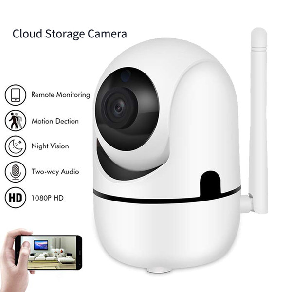 Auto Tracking IP Wifi Camera Mini Cloud Storage IP Camera Wireless Motion Detection Two Way audio Home Security Camera CCTV Network Wifi Cam