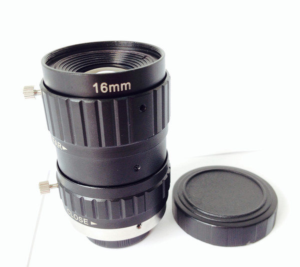 16mm focal length 5 mega pixels industry lens free shipping