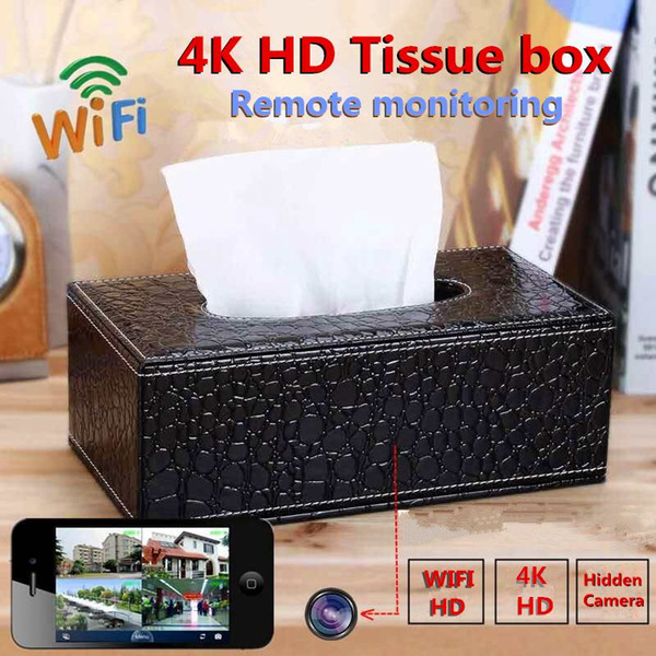 4K HD Tissue Box Wireless WIFI IP Camera 2MP 1080P