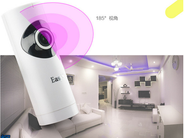 185 Degree Panoranic Fish Eyes Wide Angle 960p WIFI IP Camera