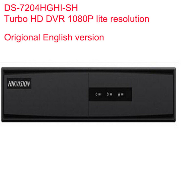 Hikvision Original English version Turbo HD DVR DS-7204HGHI-SH SUPPORT HD-TVI/Analog/IP Camera 4ch Full channel@720P real-time