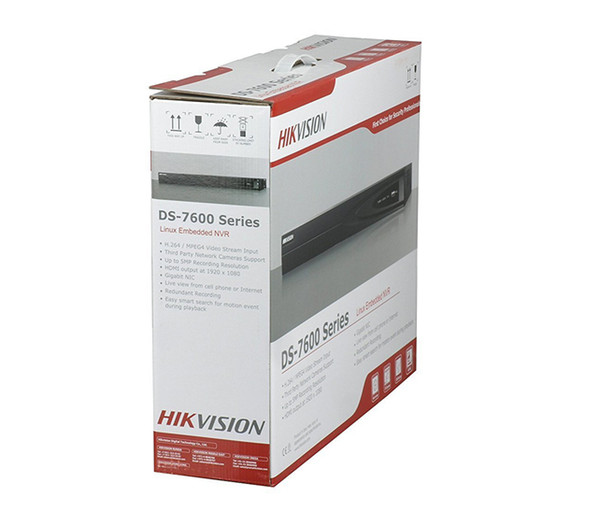 HIKVISION DS-7604NI-K1/4P 4CH PoE NVR Network Video Recorder