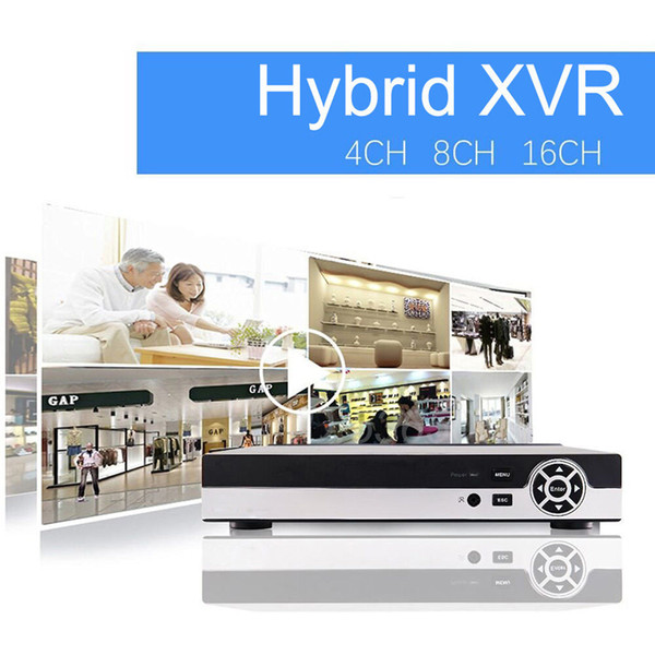 16CH Super XVR All HD 1080P 5-in-1 DVR CCTV Surveillance Video Recorder HDMI output with AHD/Analog/Onvif IP/TVI/CVI Camera