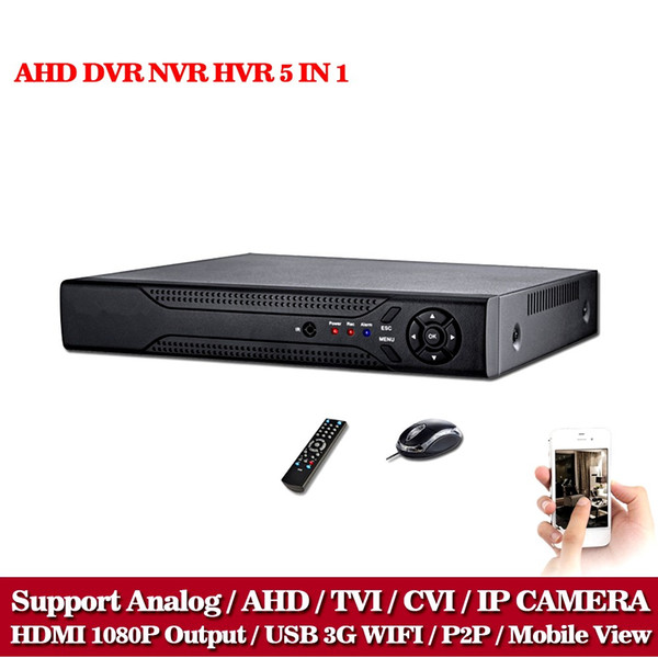 CCTV DVR 16CH Digital Video Recorder AHD 16 Channel AHD-NH 1080N Hybrid input Home Security 1080P HDMI Output Onvif P2P 3G WIFI