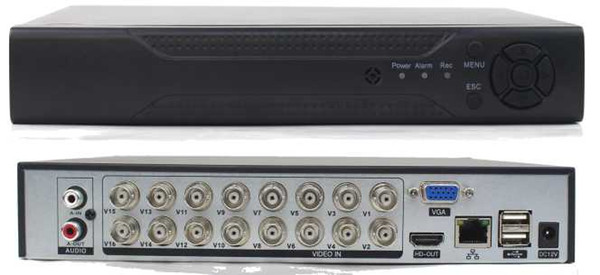 2018 NEW Cheapest XVR app 5IN1 16CH 1080N@12FPS/CH DVR NVR XVR CCTV 1080N Hybrid Security Recorder Camera Onvif Coxial Control P2P Cloud