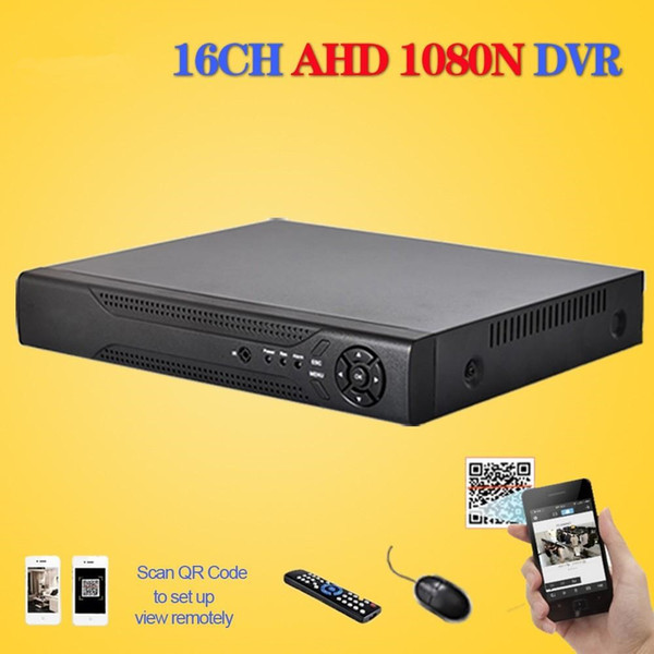 home CCTV DVR 16CH Digital Video Recorder 16 Channel AHD 1080N WIFI Hybrid security surveillance DVR NVR 16ch 1080P HDMI