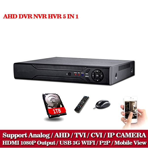 LLNIVISION HD CCTV surveillance 16ch AHD 1080N 720P recording security DVR HDMI 1080P 16 channel DVR NVR WIFI video Recorder