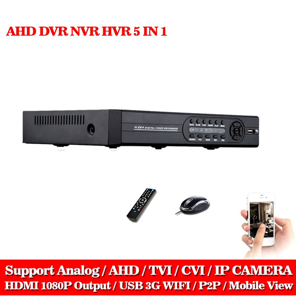 LLNIVISION HD Hybrid 8CH AHD DVR AHDNH 1080N1080P 720P 960H Analog DVR Support USB2.0 With 8channel AHD 1080P Real time Playback