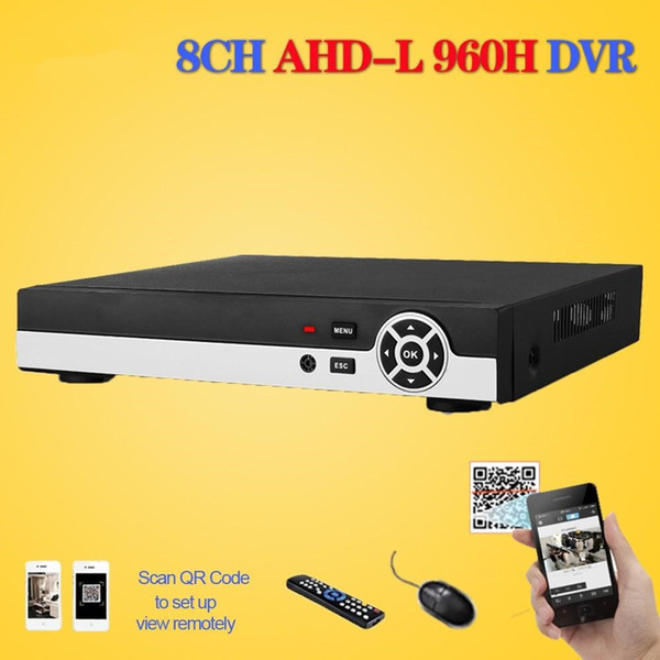 LLLOFAM home CCTV 8 channel full AHD-L 960H surveillance security DVR recording HDMI 1080P P2P standalone 8ch dvr NVR recorder